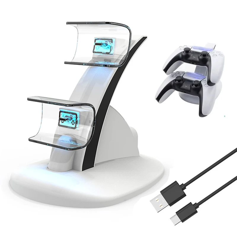 Controller Charging Stand - 소니 PS5 듀얼 컨트롤러 고속 충전기