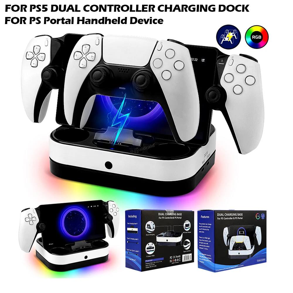 PS5 컨트롤러 충전기 스탠드의 새로운 기능 PS5 컨 - Controller Charging Stand 리뷰 및 가격