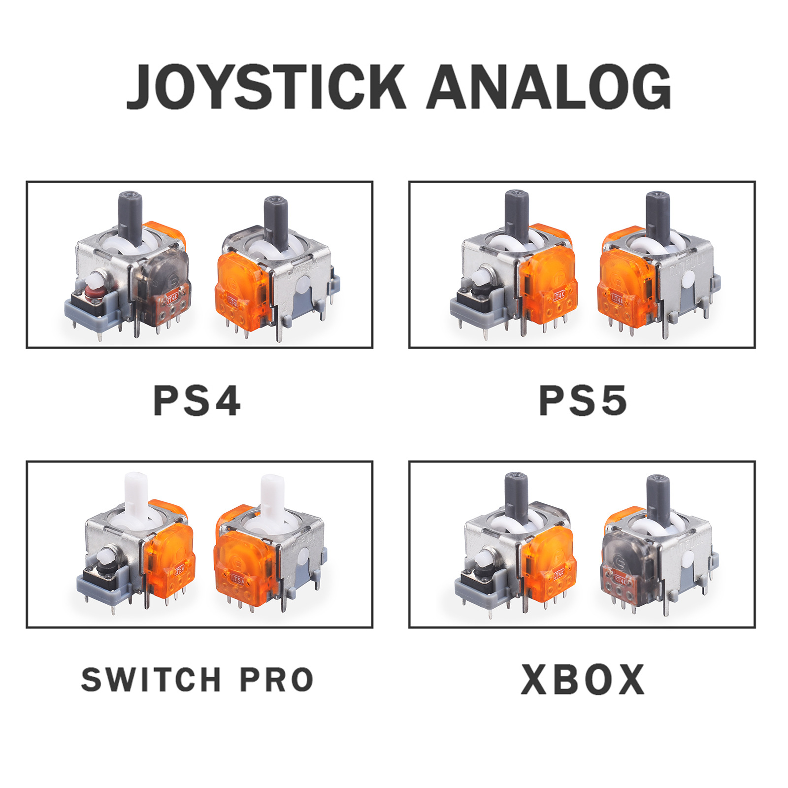 2/10개입 Ginfull TMR 전자기 조이스틱 PS - Controller Analog Stick 리뷰 및 가격