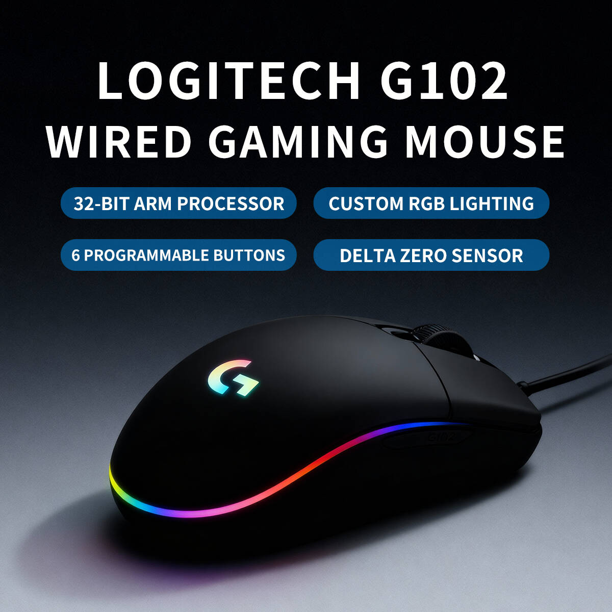 로지텍 G102 유선 게이밍 마우스, 견고한 기계식 스 - Esports Gaming Training 리뷰 및 가격