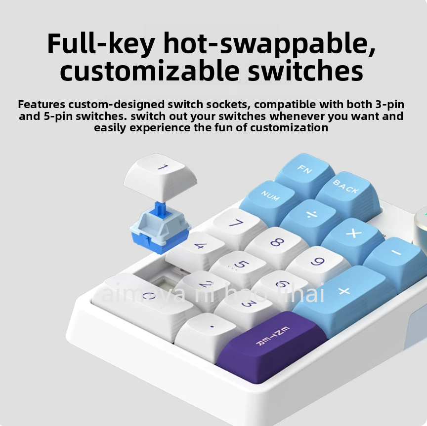 Kzzi K20 미니 키패드 3가지 모드 블루투스 무선 - Esports Gaming Keyboard 리뷰 및 가격