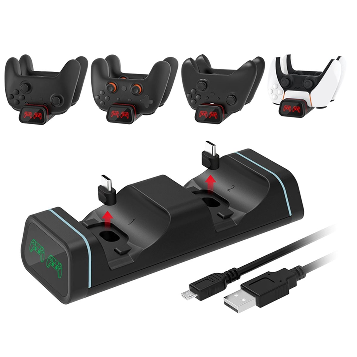 【필수품목 목록】 듀얼 도크 충전 스테이션 핸들 컨트롤 - Controller Charging Stand 리뷰 및 가격