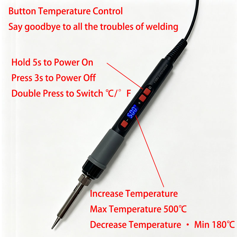 90W 조이스틱 납땜 팁, 온도 조절 가능한 납땜 스테 - Controller Analog Stick 리뷰 및 가격