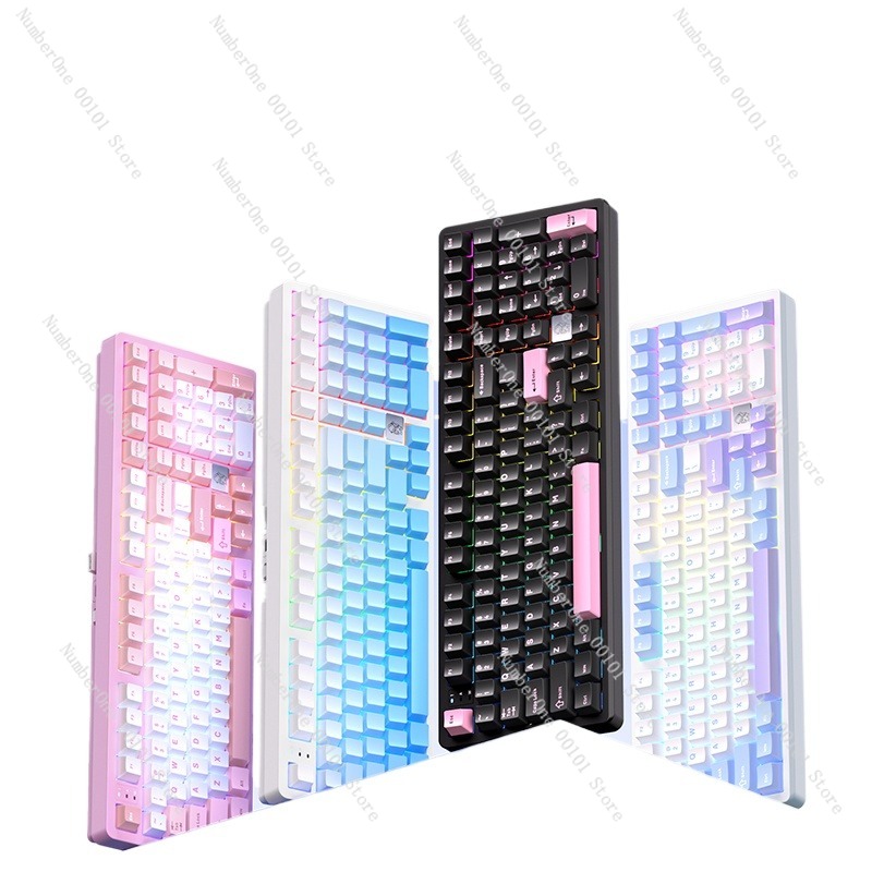 알루미늄 합금 기계식 키보드, 무선 3모드 블루투스 및 - Esports Gaming Keyboard 리뷰 및 가격
