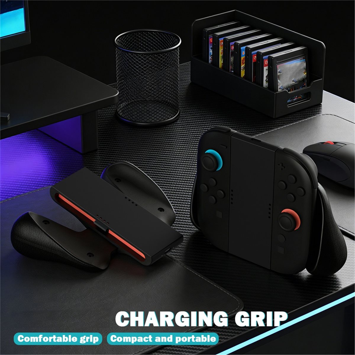 100% 새 제품, 2개 컨트롤러 충전 그립 스탠드 N - Controller Charging Stand 리뷰 및 가격